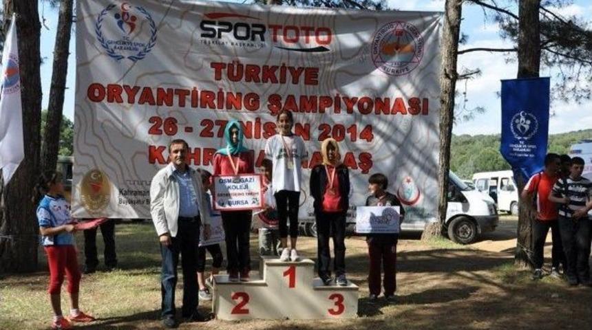 Osmangazi Koleji Oryantiring T&uuml;rkiye Şampiyonasından Kupayla D&ouml;nd&uuml;