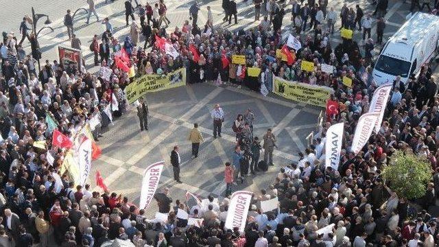 Malatya'da Mısır'daki İdam Kararlarına Tepki Eylemi