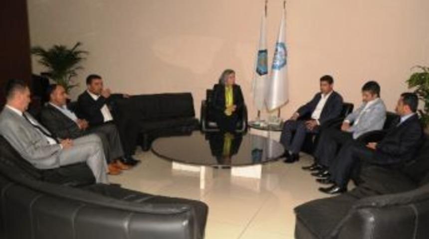 Gen&ccedil; İş Adamları Derneği'nden Kışanak'a Ziyaret