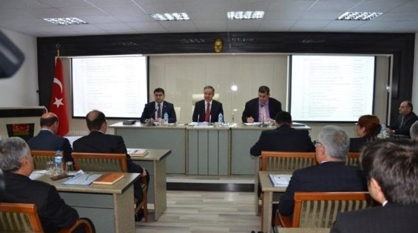 İl Koordinasyon Kurulu, Vali Tapsız Başkanlığında Toplandı