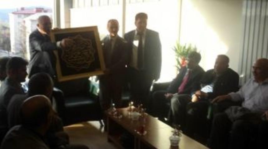 Erzurum Sivil Toplum Platformundan Başkan Sekmen'e Ziyaret