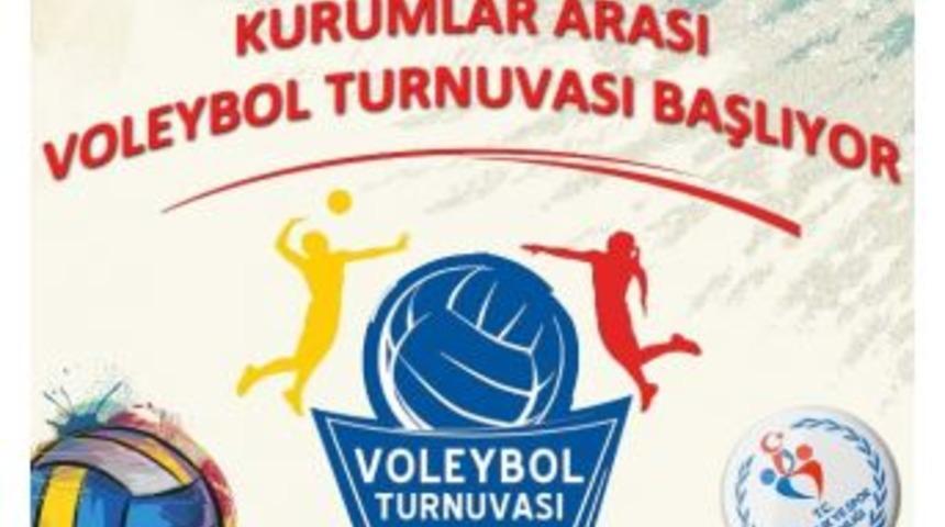 Rize&rsquo;de Kurumlar Arası Voleybol M&uuml;sabakası