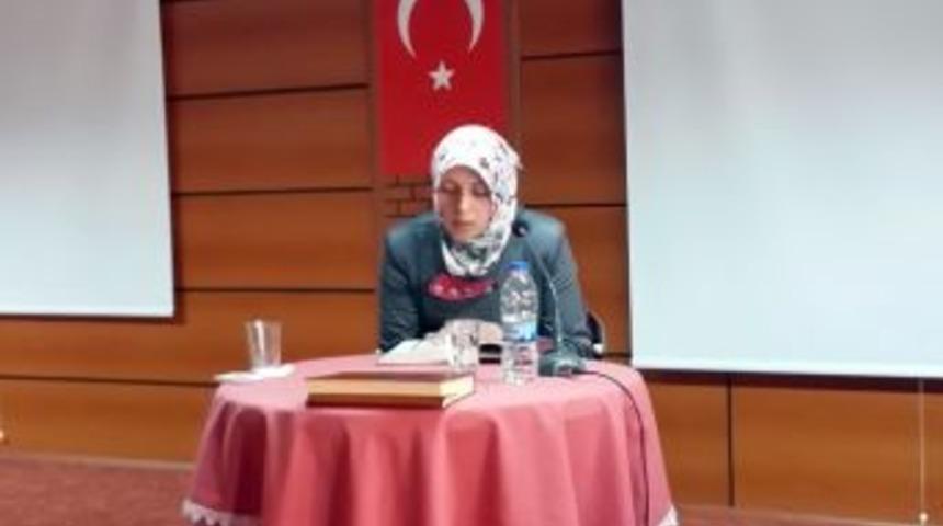 Kuran-ı Kerimi G&uuml;zel Okumada Esra C&ouml;mert Birinci Oldu
