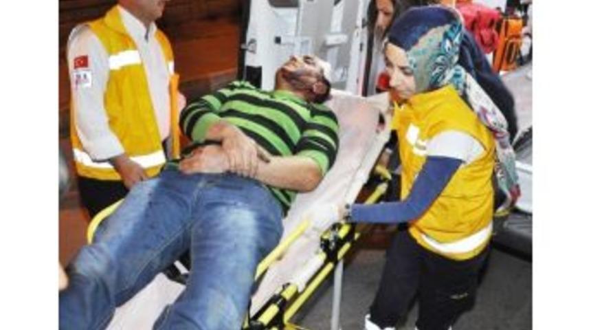 Lastik Kavgası Kanlı Bitti: 1 Yaralı