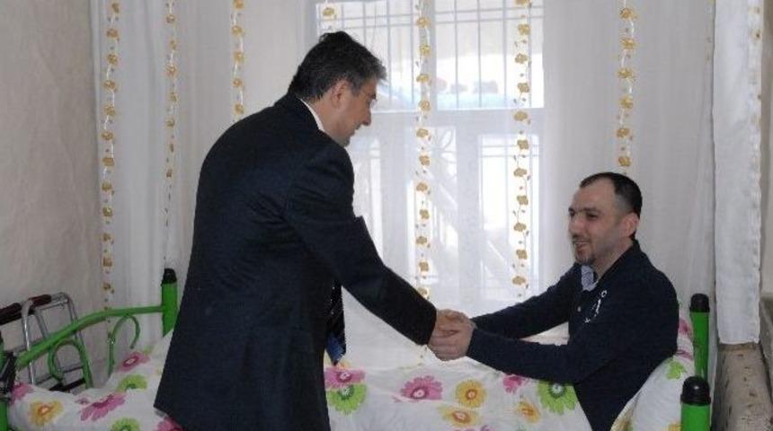 Kaymakam Yılmaz'dan Hasta Ziyareti