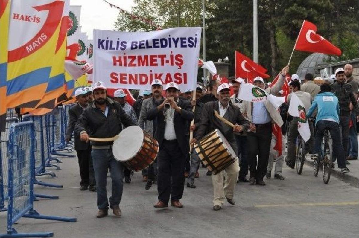 Hak-iş 1 Mayıs&rsquo;ı Kayseri&rsquo;de Kutluyor