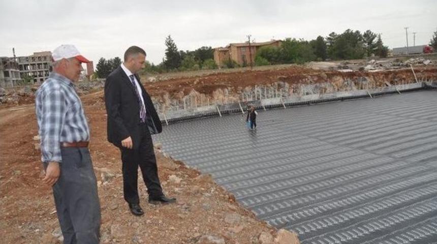 Kaymakam Kotan Yeni H&uuml;k&uuml;met Konağı İnşaatını İnceledi