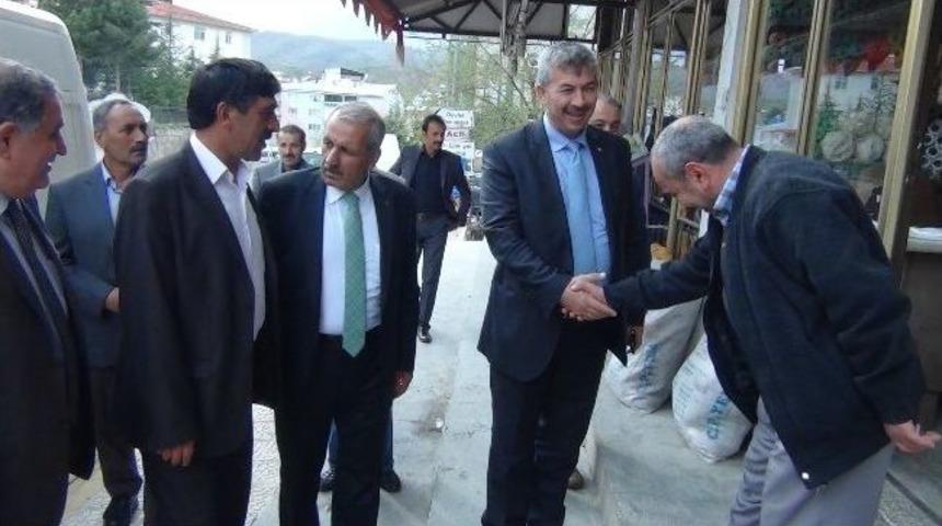 Milletvekili Şahin, Arapgir Kaymakamı Ercan Turan'ı Ziyaret Etti