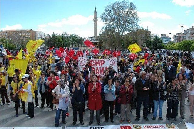 Karaman'da 1 Mayıs Kutlamaları