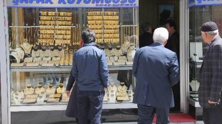 Erzurum&rsquo;da Biber Gazlı Kuyumcu Soygunu