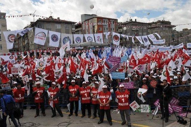 Hak-iş 1 Mayıs&rsquo;ı Kayseri&rsquo;de Kutluyor 1