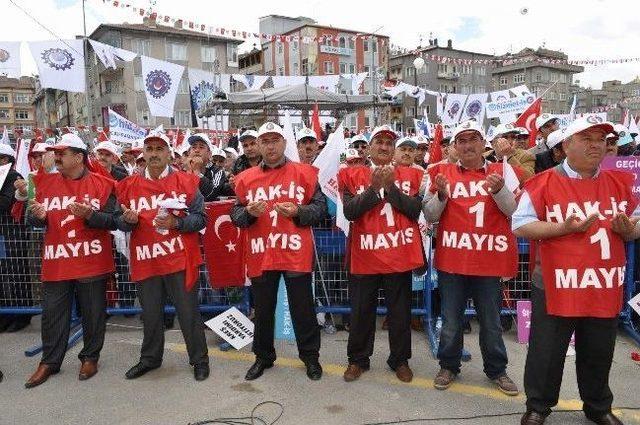 Hak-iş 1 Mayıs&rsquo;ı Kayseri&rsquo;de Kutluyor 2