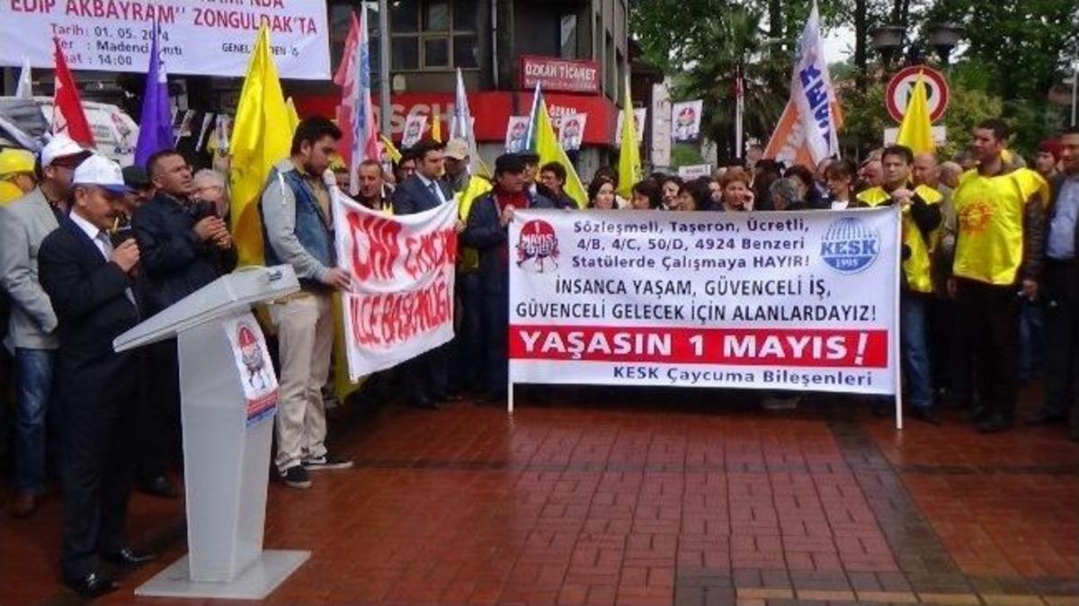 &Ccedil;aycuma&rsquo;da 1 Mayıs İş&ccedil;i Bayramı Halaylarla Kutlandı