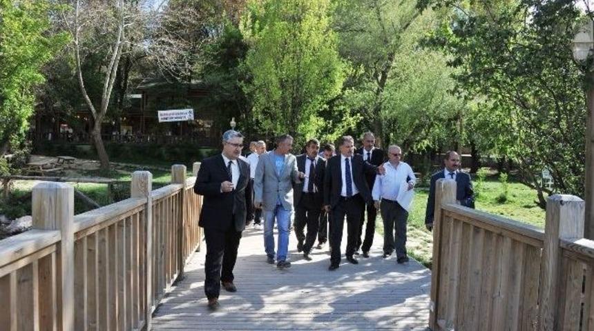 &Ccedil;akır, Turgut &Ouml;zal Tabiat Parkı&rsquo;nda İnceledi