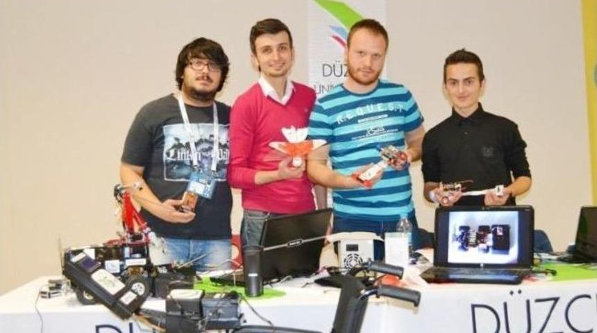D&uuml;zce &Uuml;niversitesi &Ouml;ğrencilerinden İnsansız Hava Aracı