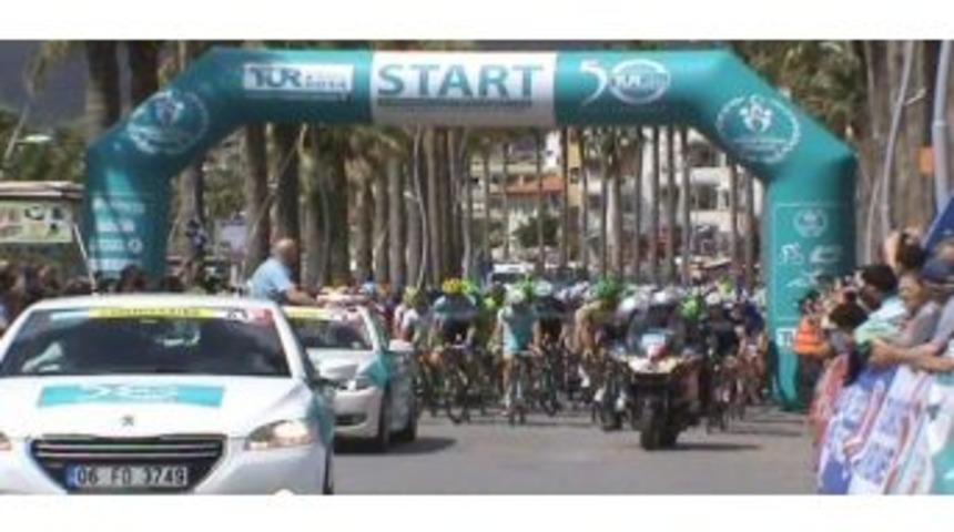 Cumhurbaşkanlığı Bisiklet Turu Marmaris - Bodrum Etabı Başladı