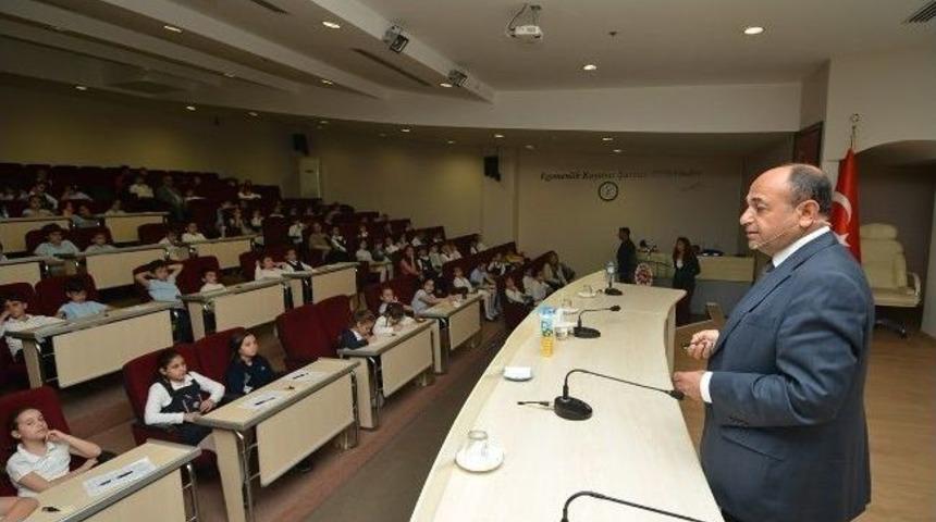 Başkan Arslan&rsquo;dan &Ouml;ğrencilere Belediyecilik Dersi