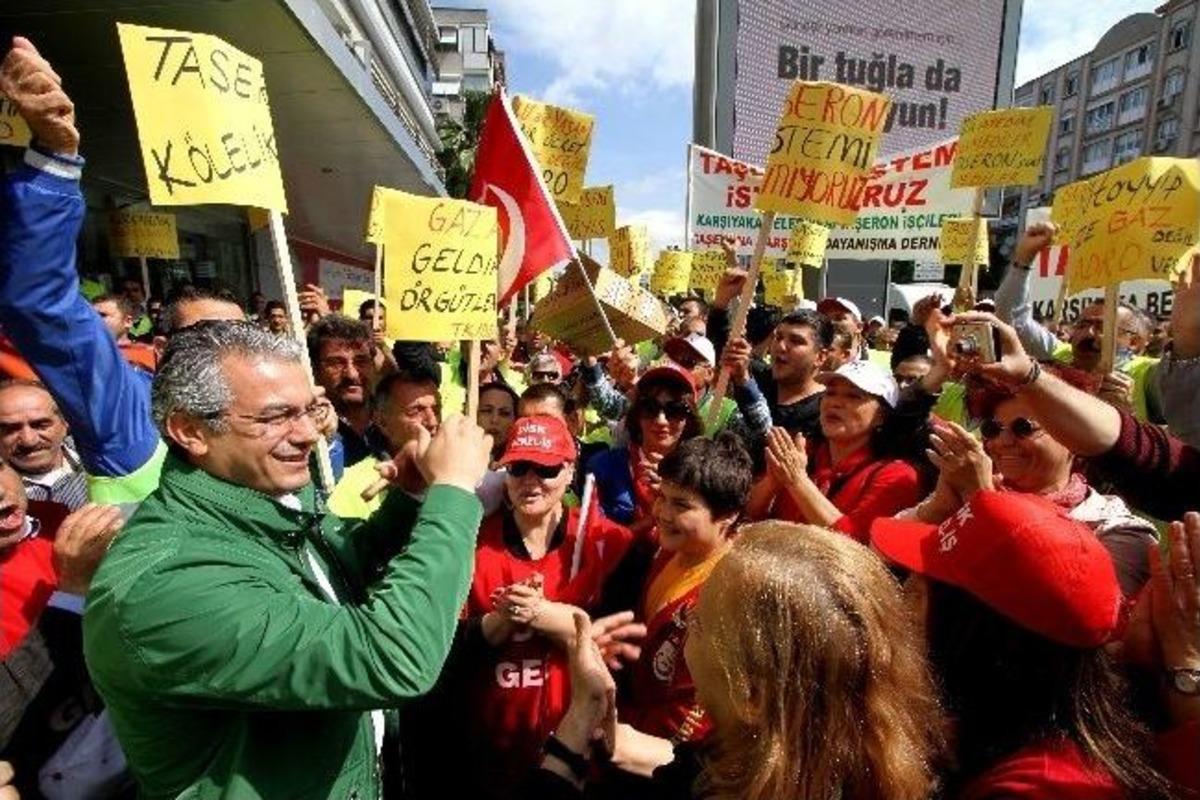 Karşıyaka&rsquo;da 1 Mayıs Coşkusu