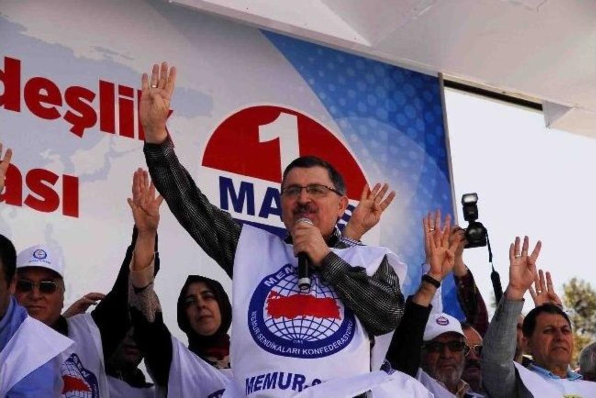 Memur-sen 1 Mayıs&rsquo;ı Diyarbakır&rsquo;da Kutladı