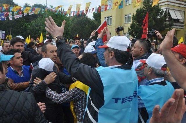 Balıkesir deki 1 Mayıs ta, "pkk Dışarı" Gerginliği 2