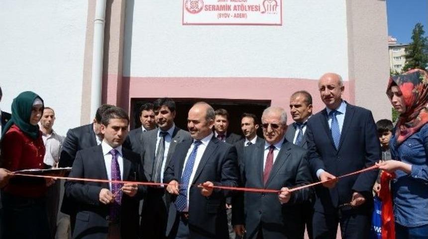 Siirt&rsquo;te Seramik At&ouml;lyesi Hizmete Girdi