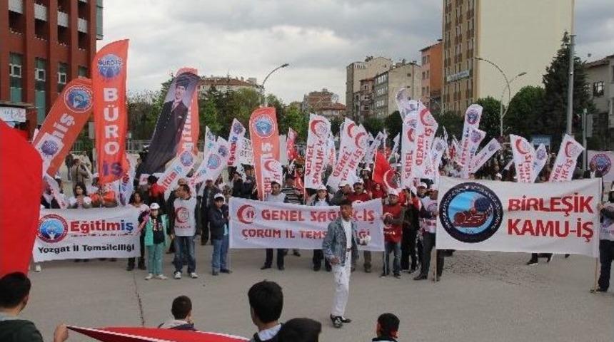 &Ccedil;orum&rsquo;da 1 Mayıs Kutlamaları