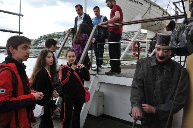 Odtü’lü Ortaokul Öğrencileri, Atatürk’ü Anlamak İçin Samsun’u Gezdi 2