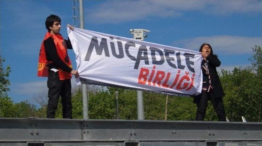 Taksim&rsquo;e &Ccedil;ıkan Eylemcilere G&ouml;zaltı