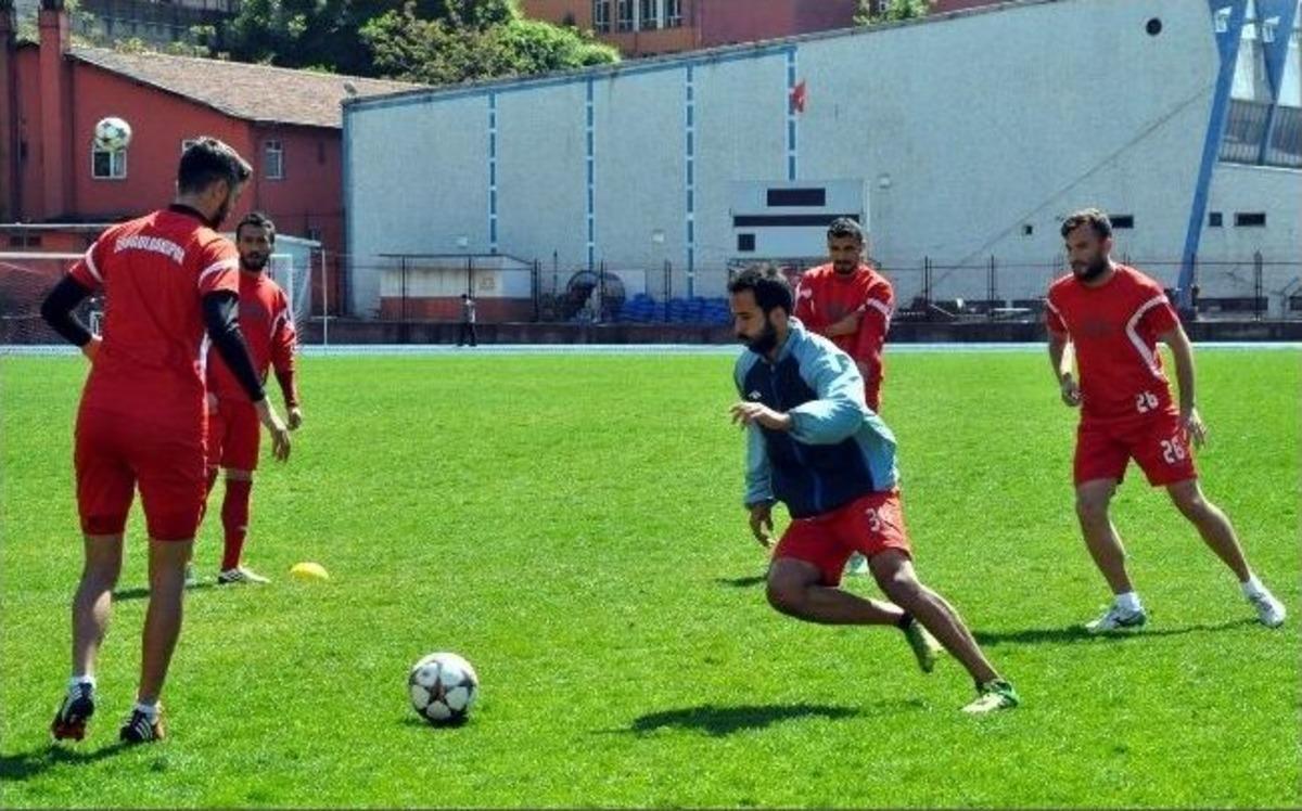K&ouml;m&uuml;rspor, Play-off Ma&ccedil;ı Hazırlıklarına Devam Ediyor