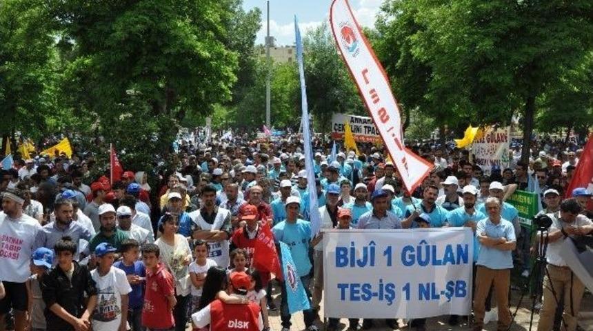 Batman&rsquo;da 1 Mayıs Kutlaması