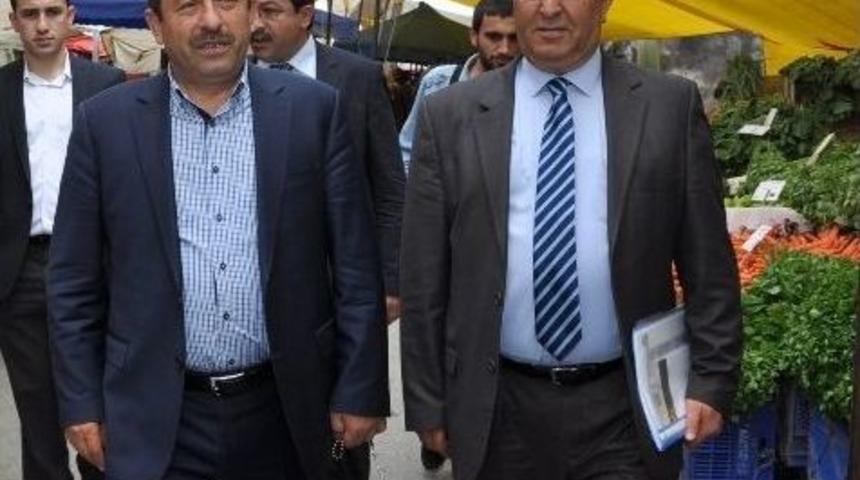 Darıca Belediye Başkanı Karabacak Pazar Sorununu &Ccedil;&ouml;zd&uuml;