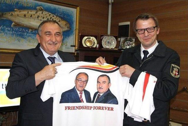 Alman İtfaiyeciler Bolu&rsquo;ya Geldi 1