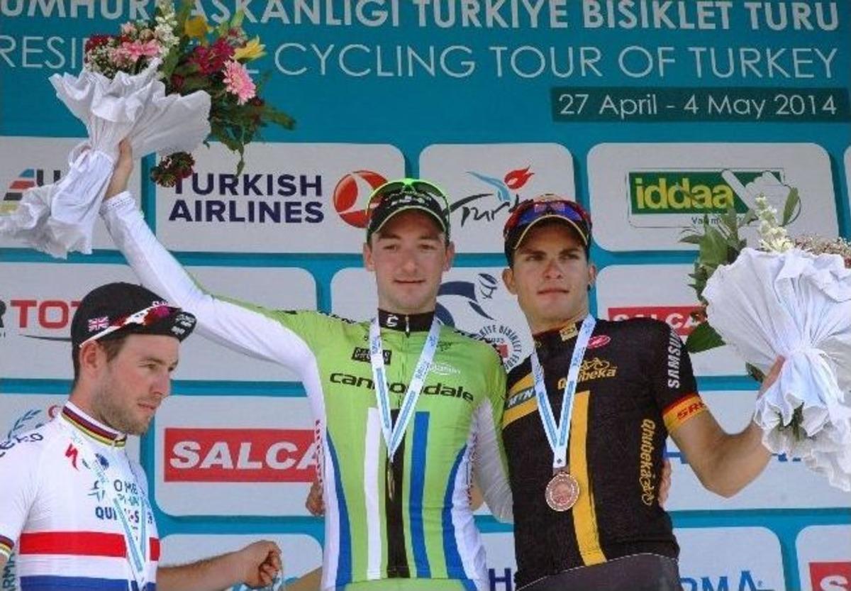 Marmaris - Bodrum Etabını Cannondale Takımından İtalyan Bisiklet&ccedil;i Elia Vivianı Kazandı
