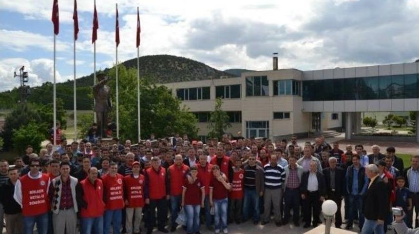 Başkan Duymuş İş&ccedil;ilerle Buluştu