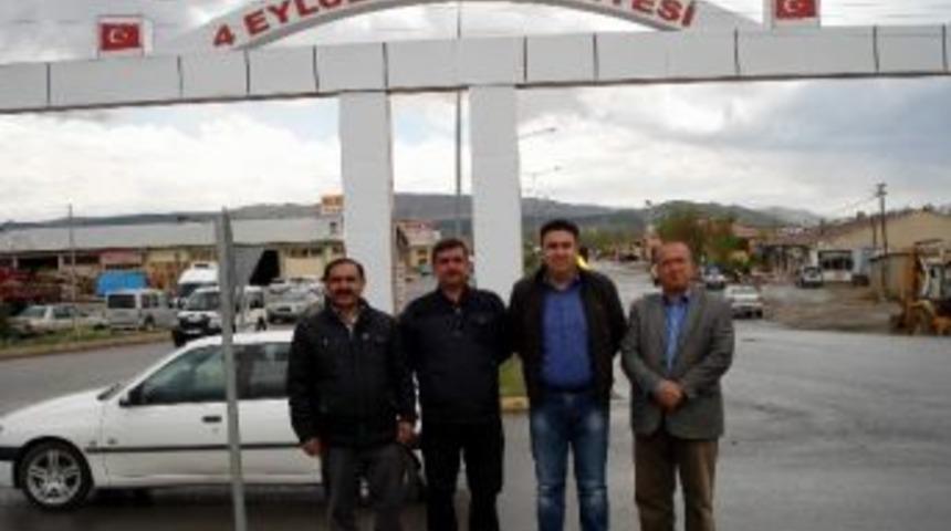 4 Eyl&uuml;l Sanayi Sitesi Girişi Yenilendi