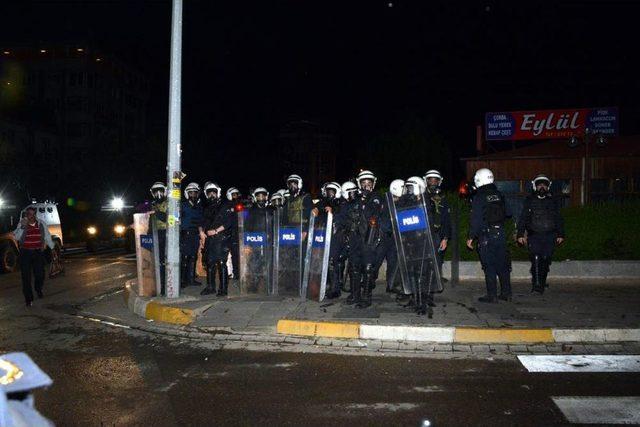 Tunceli’de Polis Merkezine Molotofkokteylli Saldırı