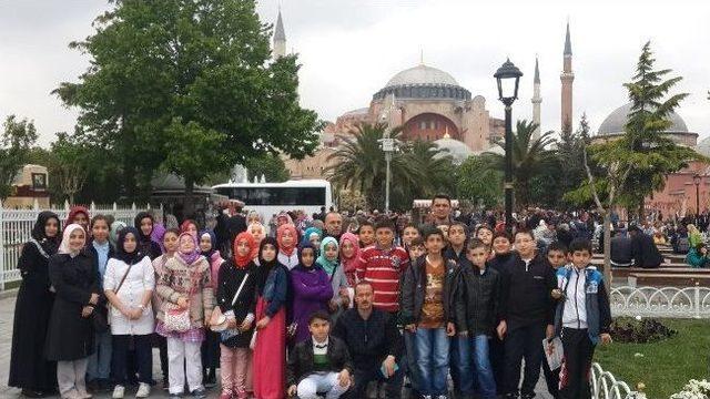 Erenler İmam Hatip Ortaokulu Öğrencileri İstanbul´u Gezdi