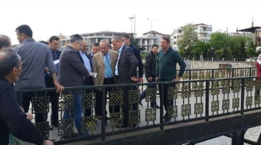 Başkan Keleş&rsquo;ten Asarsuyu Deresi K&ouml;pr&uuml; İnceleme