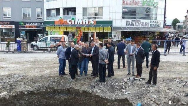 Başkan Keleş’ten Asarsuyu Deresi Köprü İnceleme 1