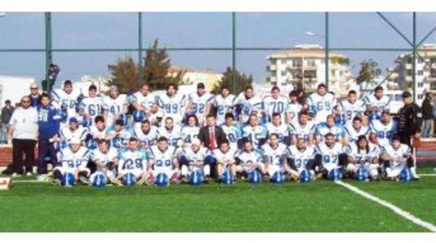Bostanlıspor Amerikan Futbol Takımı Şampiyonluğa &Ccedil;ok Yakın