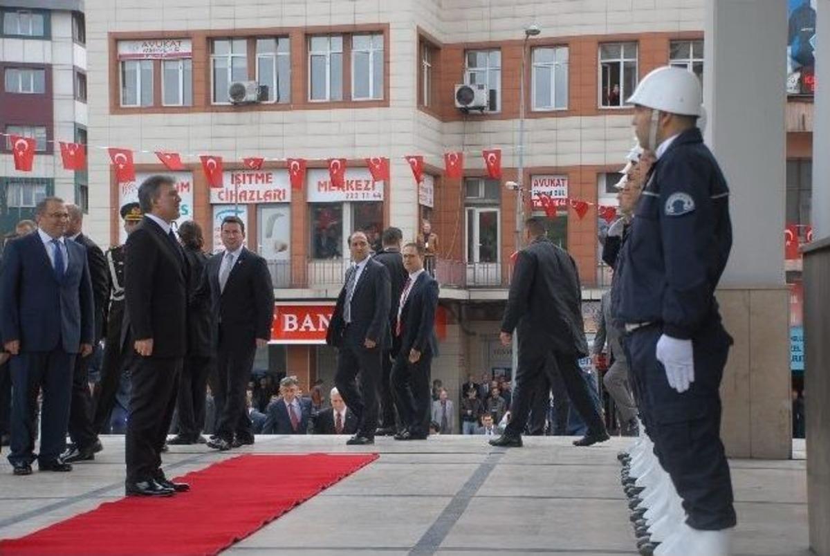 Cumhurbaşkanı Abdullah G&uuml;l Zonguldak&rsquo;ta