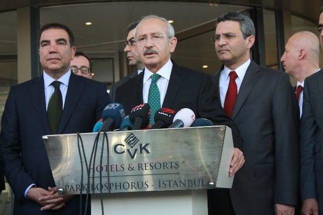 Kılıçdaroğlu: “17 Aralık Süreci Toplumun Beklediği Şekilde Sonuçlanmayacak”