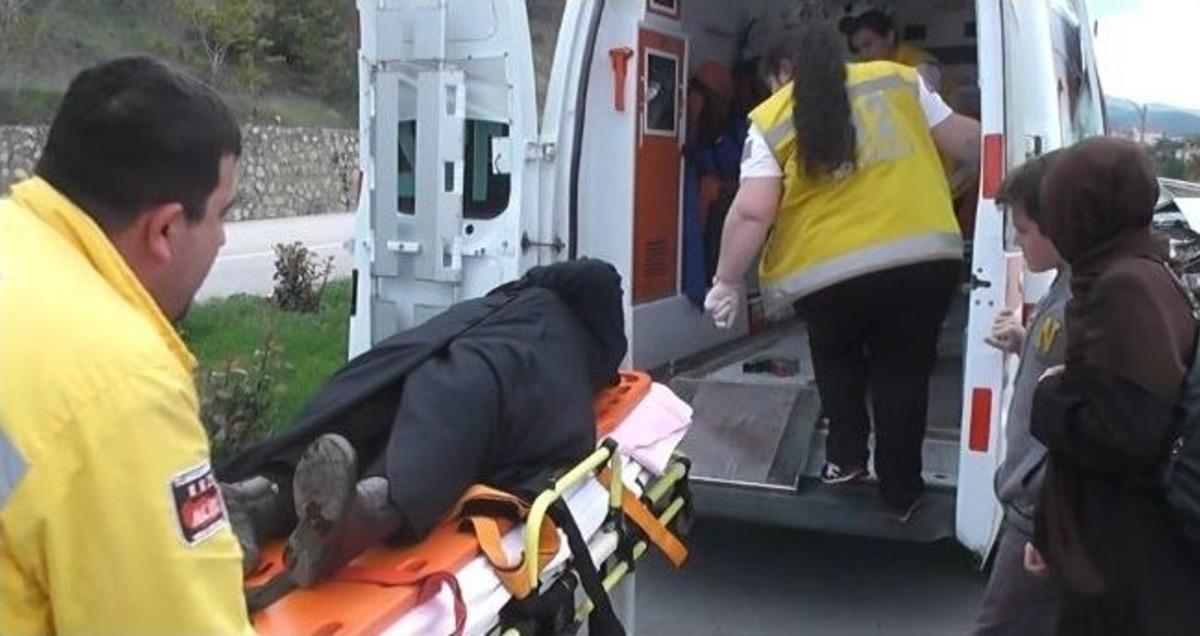 Bilecik'te Trafik Kazası, 1 Yaralı