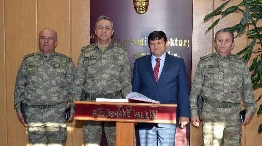 Korgeneral Alataş Vali Mayda&rsquo;yı Ziyaret Etti
