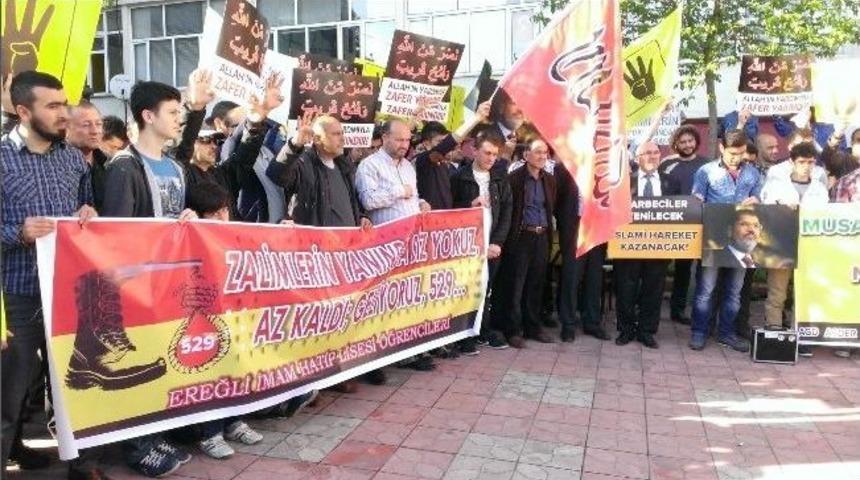 Kdz. Ereğli&rsquo;de Mısır Protestosu