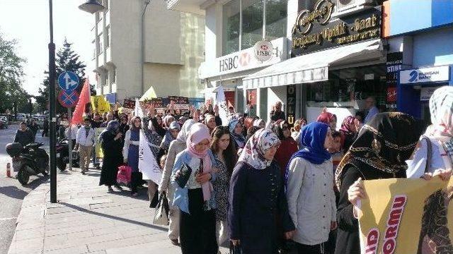 Kdz. Ereğli’de Mısır Protestosu