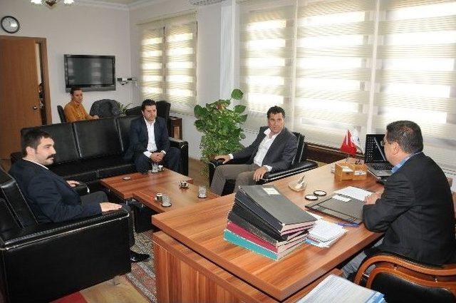 Başkan Kocadon’dan Milas Başkanı Tokat’a Hayırlı Olsun Ziyareti 1