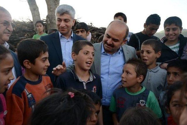 Siirt Valisi Aydın Köylerde İncelemelerde Bulundu