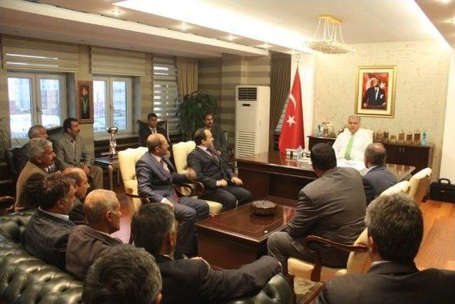 Mahalle Muhtarlarından Vali Tekinarslan&rsquo;a Ziyaret 1