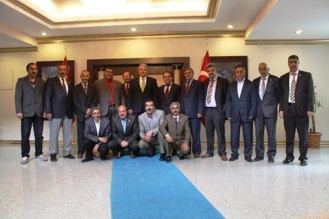 Mahalle Muhtarlarından Vali Tekinarslan&rsquo;a Ziyaret 2